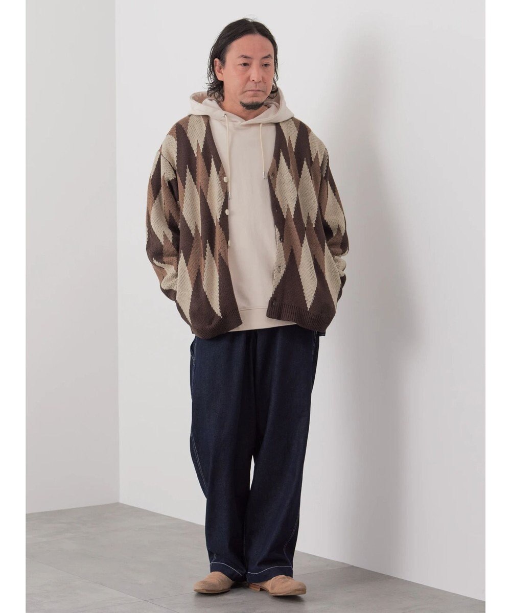 CRAFT STANDARD BOUTIQUE 【男女兼用】アーガイル柄カーディガン 