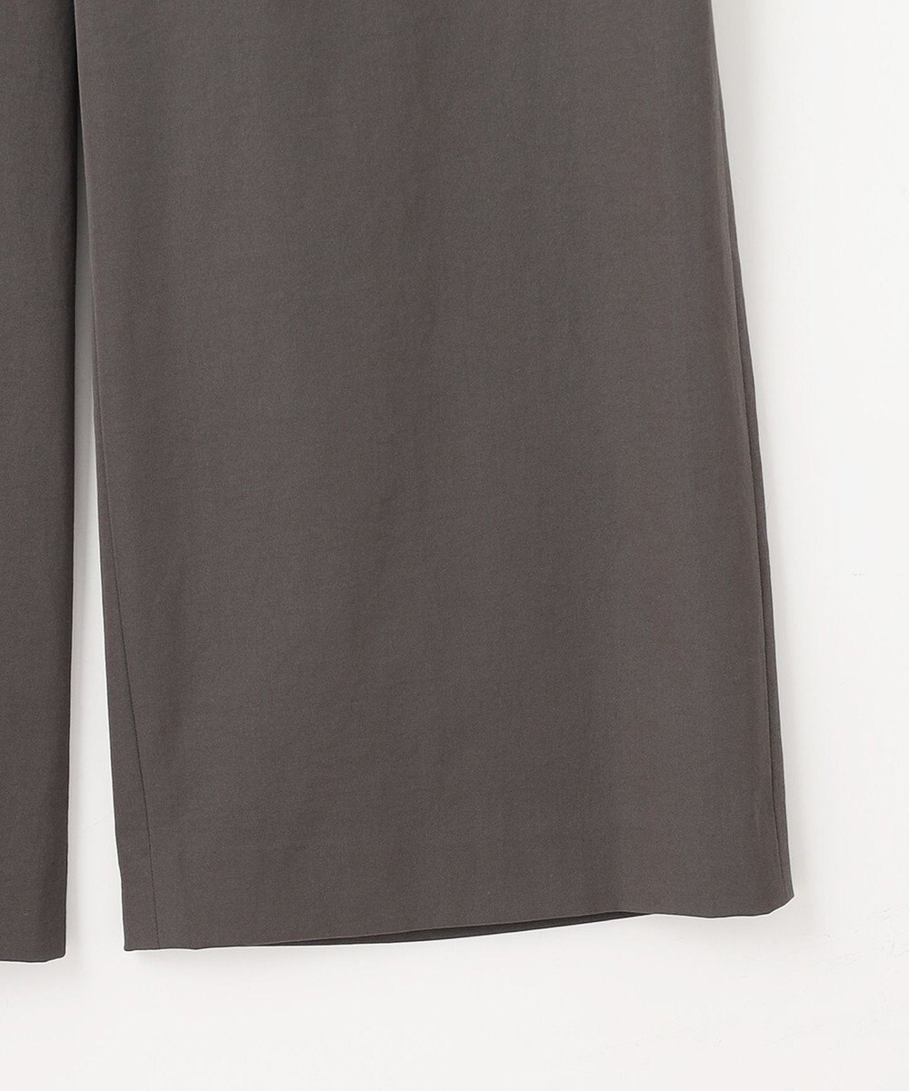 J.PRESS LADIES 【洗える・吸水速乾】麻シェルドライ セミワイド パンツ 