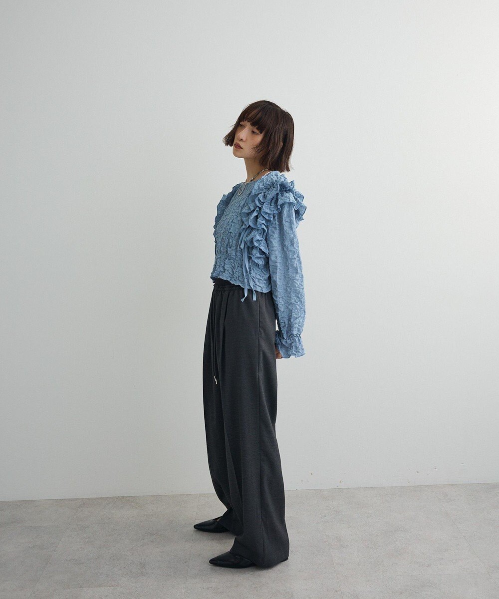 Green Parks ２ＷＡＹフリルブラウス 