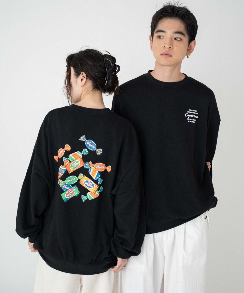 WEGO 【ユニセックス着用ITEM/SMLサイズ展開】アソートグラフィックプルオーバー 