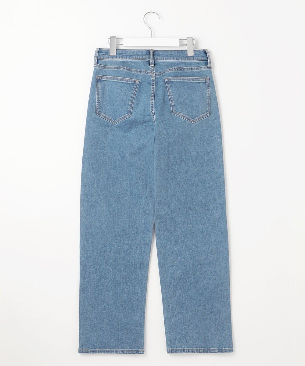J.PRESS LADIES S 【洗える】BASIC STRETCH DENIM ボーイフィット パンツ 