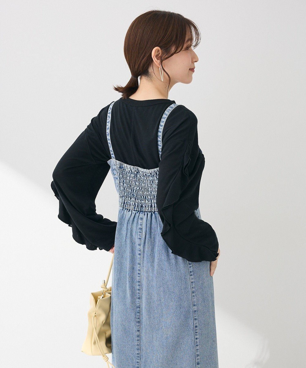 Green Parks ・ＥＬＥＮＣＡＲＥ　ＤＵＥ　デニムＷ－ＺＩＰジャンスカ 