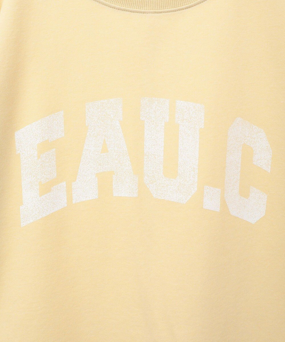 Green Parks ７分袖ミニ裏毛ドルマンロゴプルオーバー 