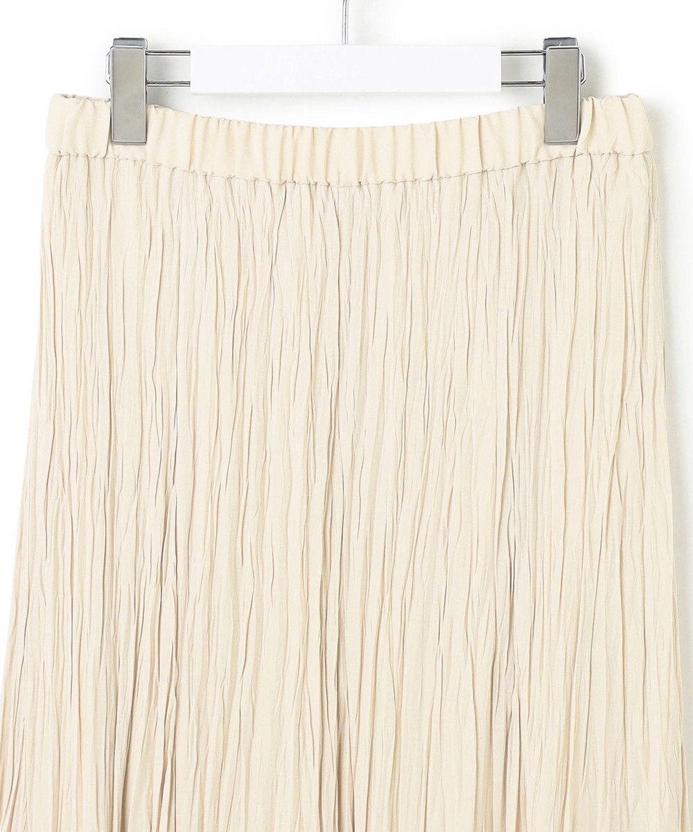 23区 S 【洗える】クラッシュ プリーツ ジョーゼット スカート 