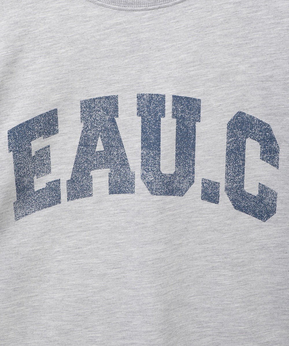 Green Parks ７分袖ミニ裏毛ドルマンロゴプルオーバー 