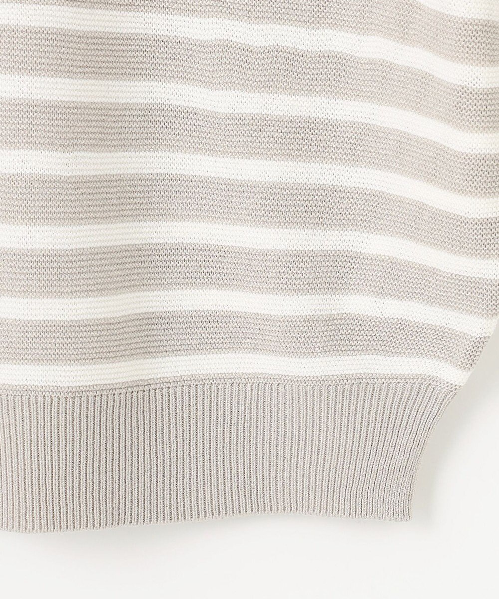 ANY L 【洗濯機可/アンチピリング/UVケア】アクリルガーターニット 