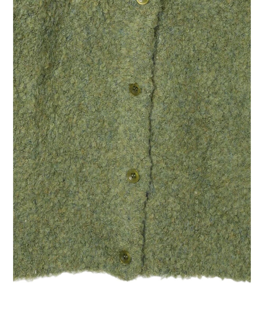 Green Parks ブークレゆるニットカーディガン 