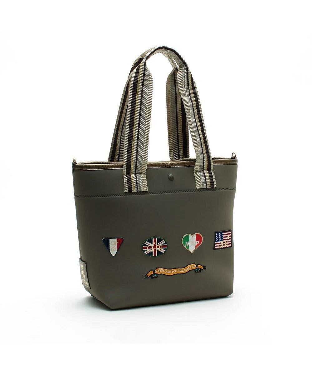 A.D.M.J. 【魔法の様に軽い】マジックライト/フラッグワッペンデイリートート30cm 