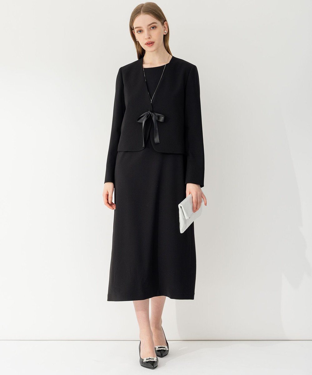 23区 S 【APPLAUDIR】クリアジョーゼット 3WAYコンパクトジャケット 