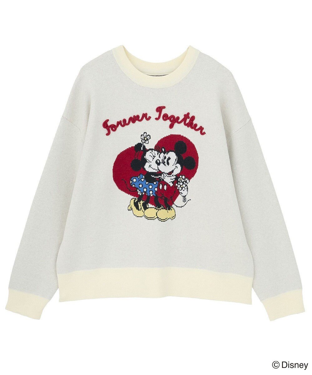 Green Parks ミッキー＆フレンズ／ジャガードニットプルオーバー 