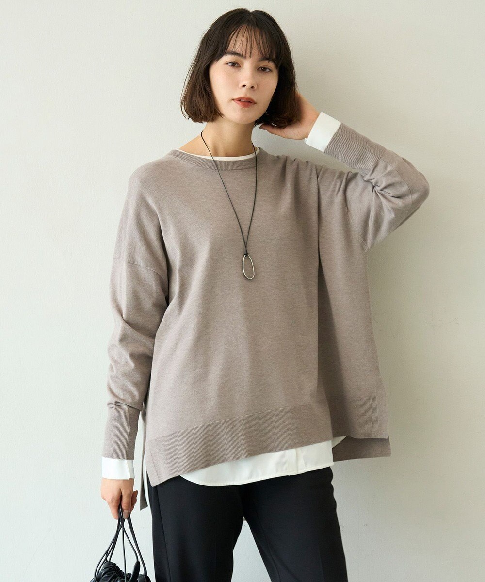 UNFILO L シャツコンビレイヤードTシャツ 