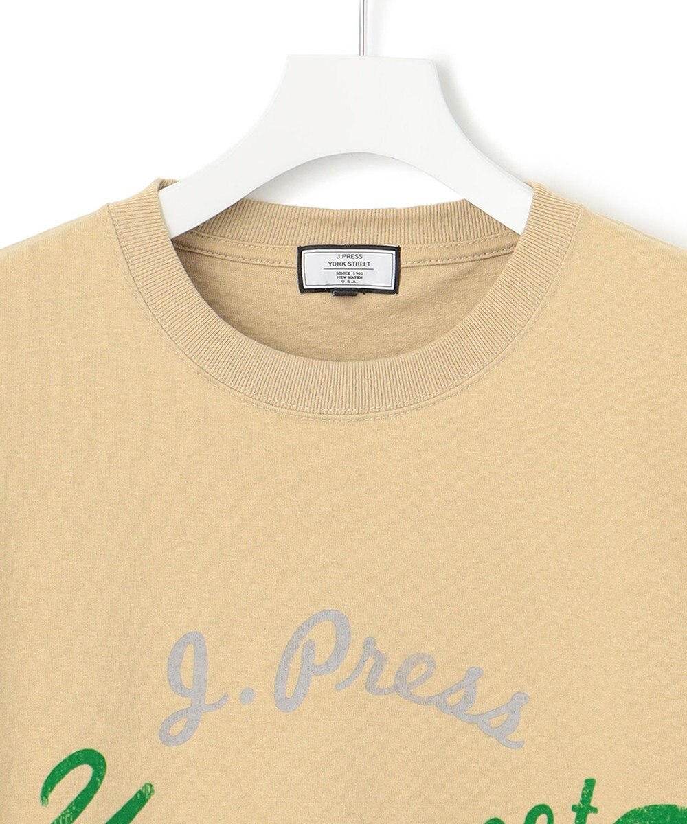 J.PRESS YORK STREET 【UNISEX】ロゴデザインプリントTシャツ 