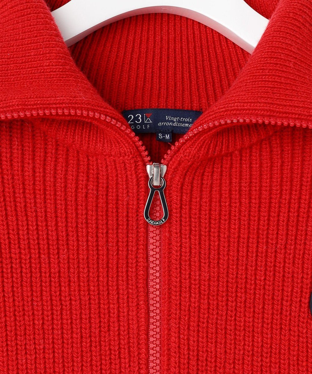 23区GOLF 【WOMEN】ウイングカラーニット 