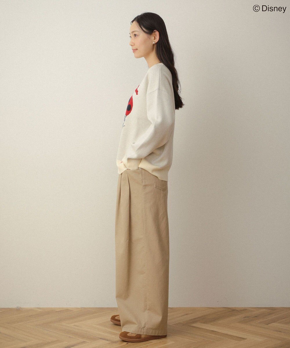 Green Parks ミッキー＆フレンズ／ジャガードニットプルオーバー 