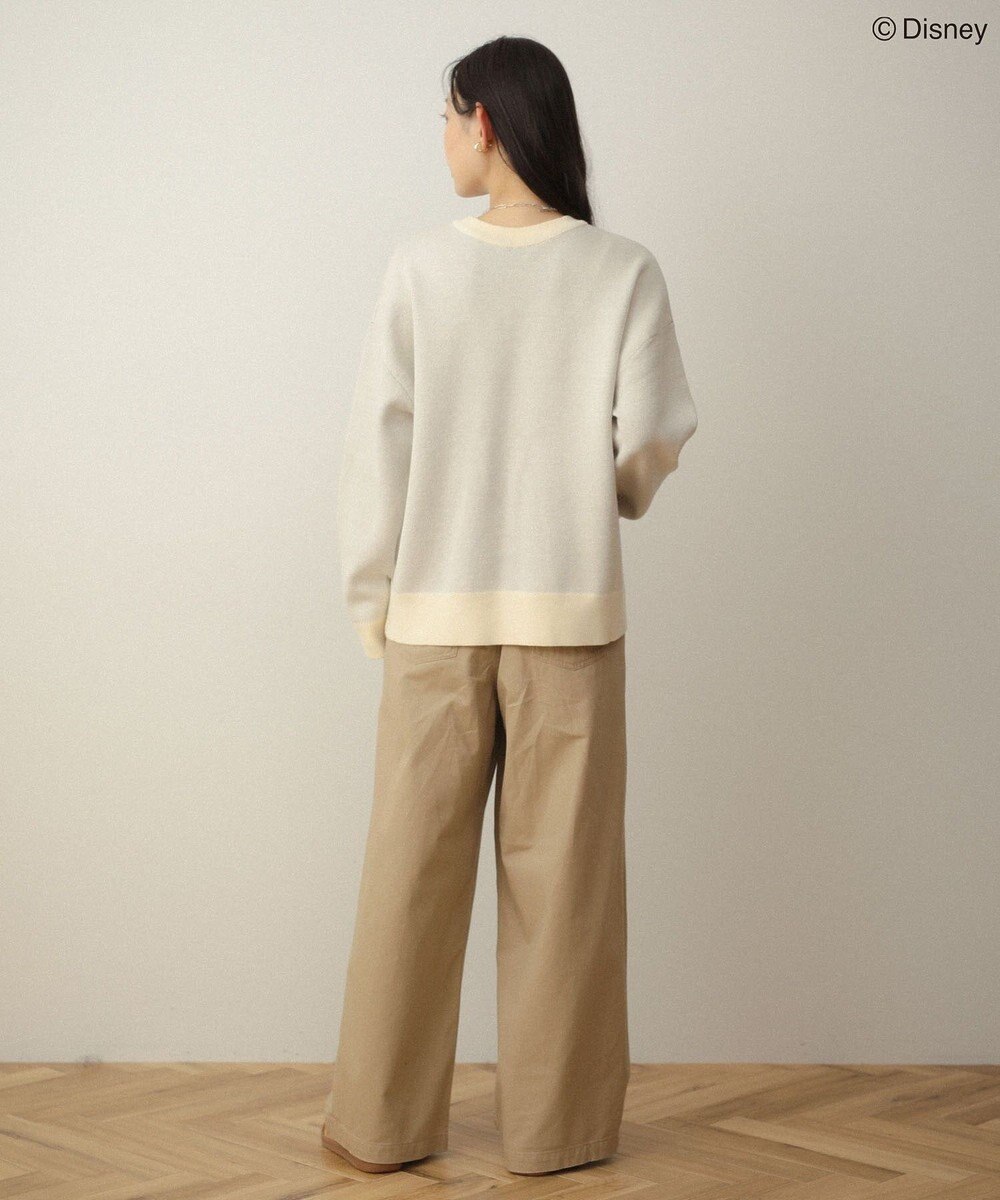 Green Parks ミッキー＆フレンズ／ジャガードニットプルオーバー 