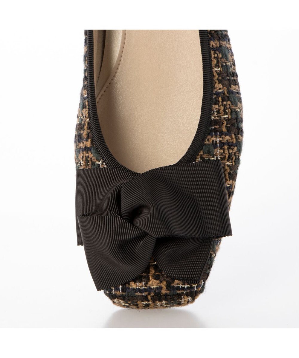 Riz raffinee <Riz raffinee>グログランリボンバレエパンプス 