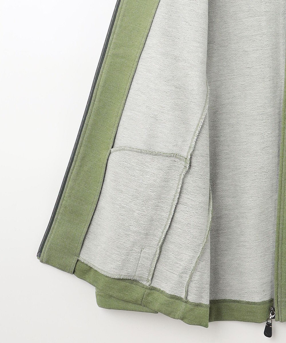 JOSEPH ABBOUD 【オーガニックコットン使用】フルZIPカラー ブルゾン 