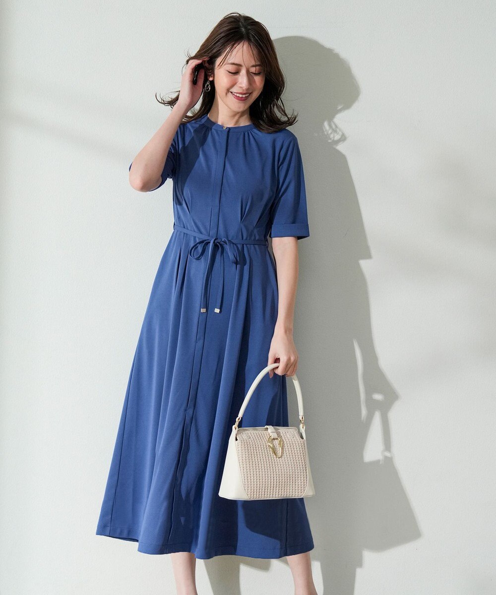 ANY SIS ジョーゼットジャージー ワンピース 