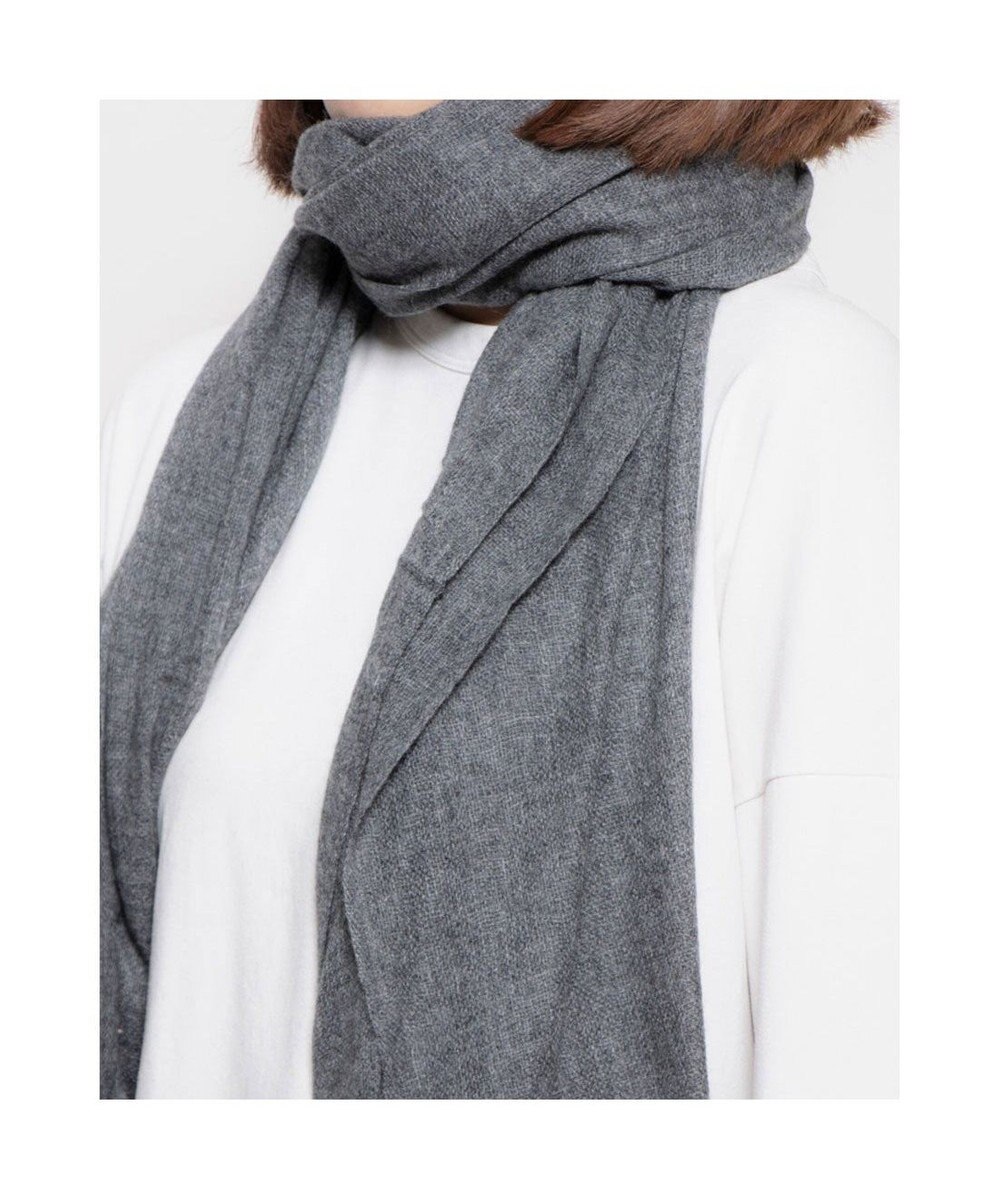 UNBILLION カシュネ cache nez / カシミヤエアリー無地ストール 