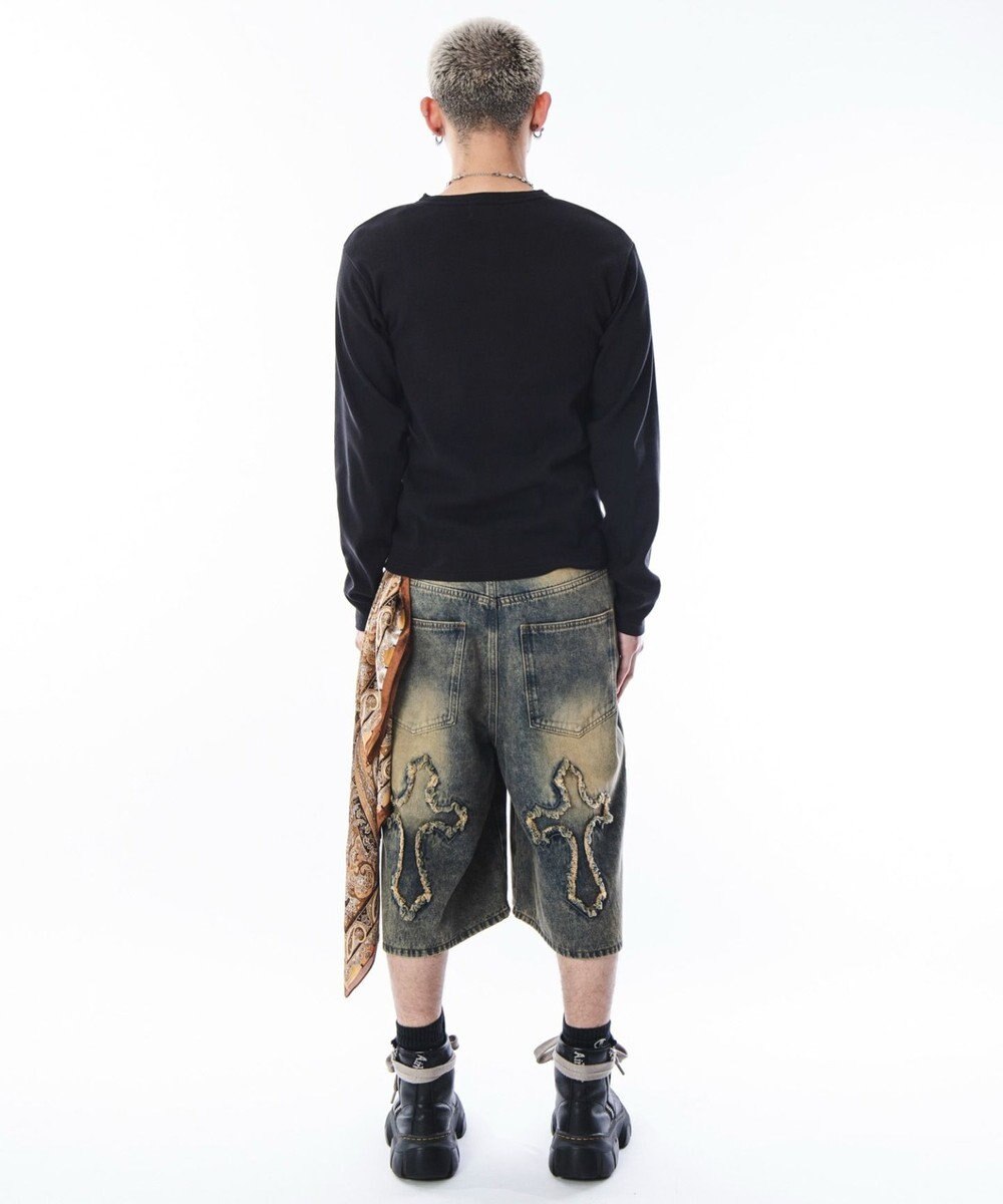 WEGO 【ユニセックス着用ITEM】コンパクトフィットリブヘンリーネックT（LS） 