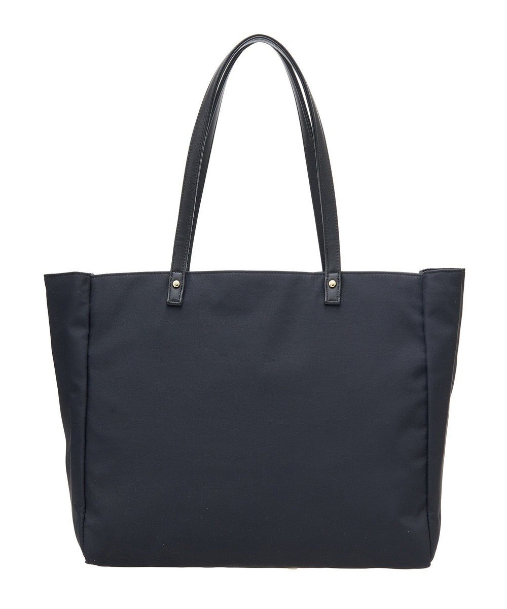 Maison de FLEUR リボンチャーム付き3ルームトートバッグ 