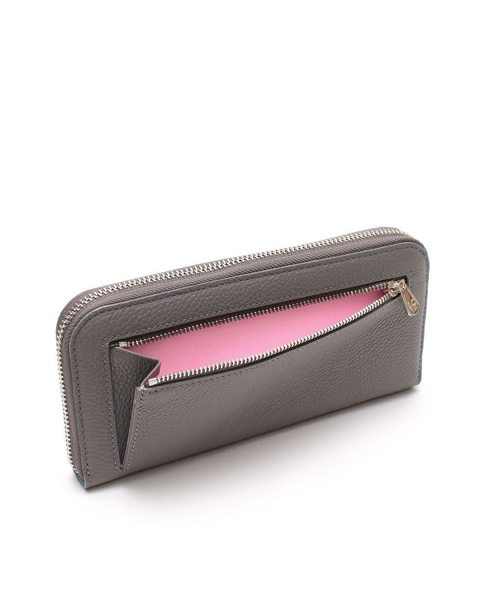 A.D.M.J. 【牛革】モーツァルト クリスタルソーイング ラウンドウォレット 