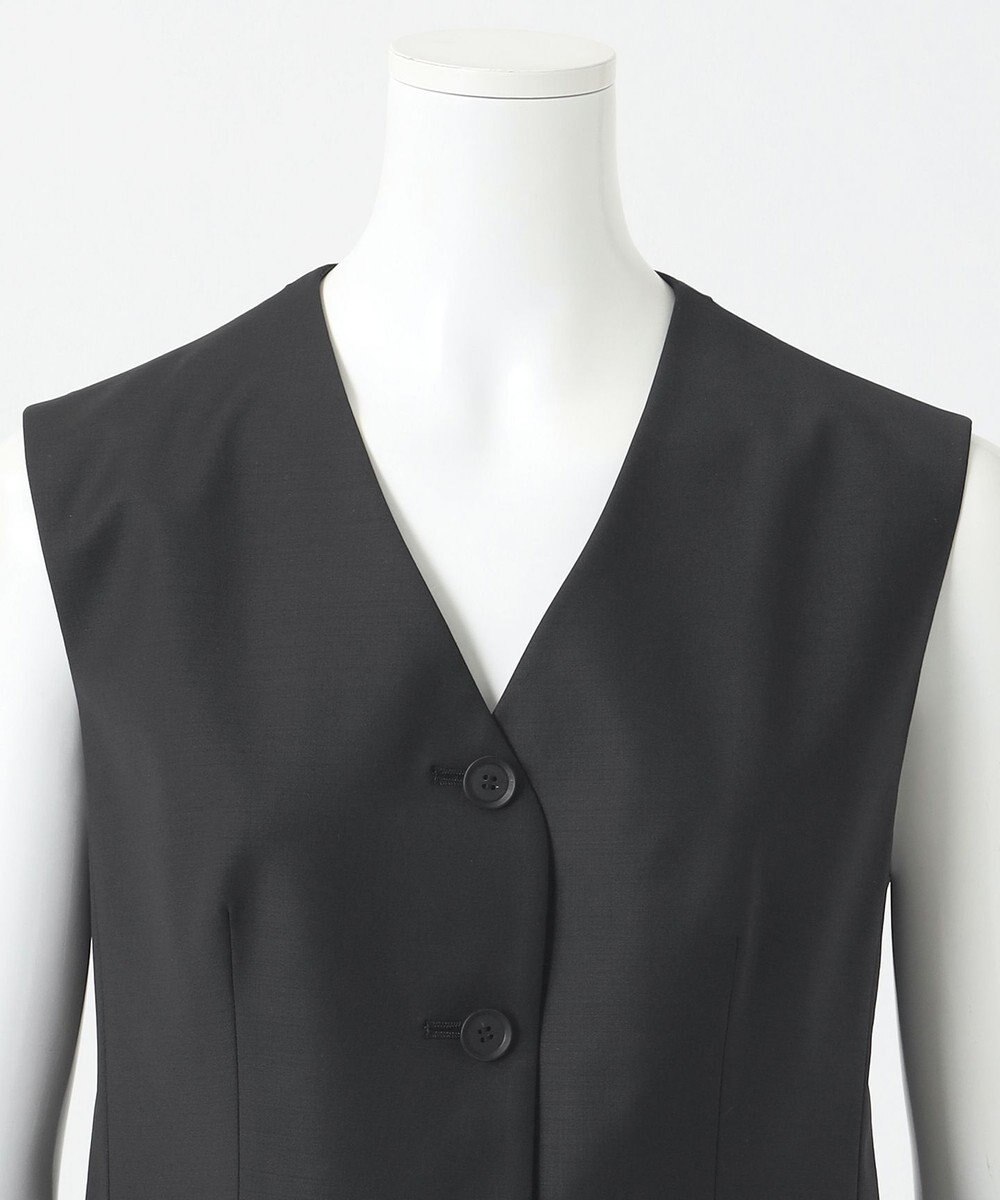 23区 S 【エステータ】ウールトロストレッチ ベスト 