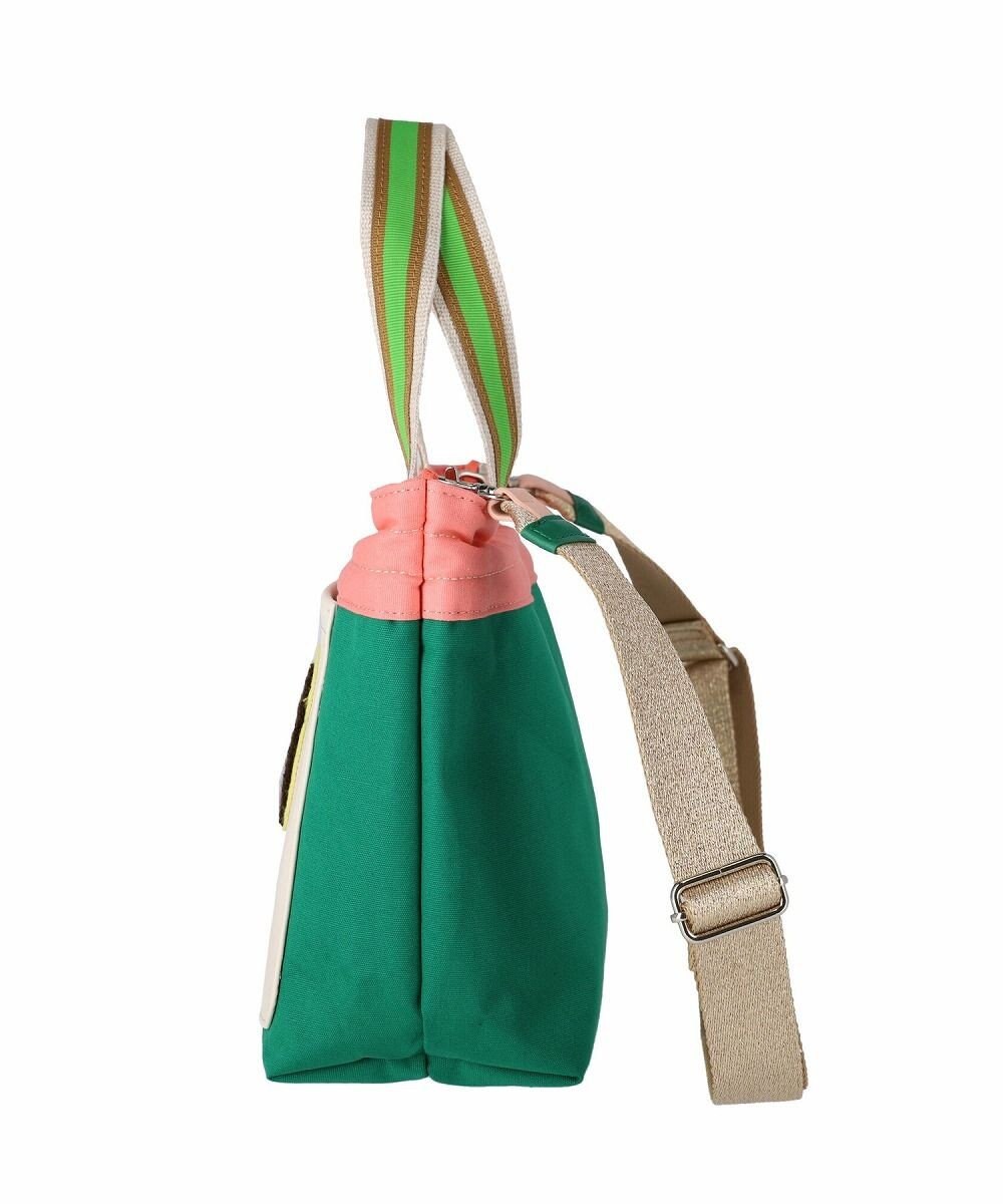 tsumori chisato CARRY キラミックスコンビ トートバッグ 2wayショルダー ネコ Sサイズ 