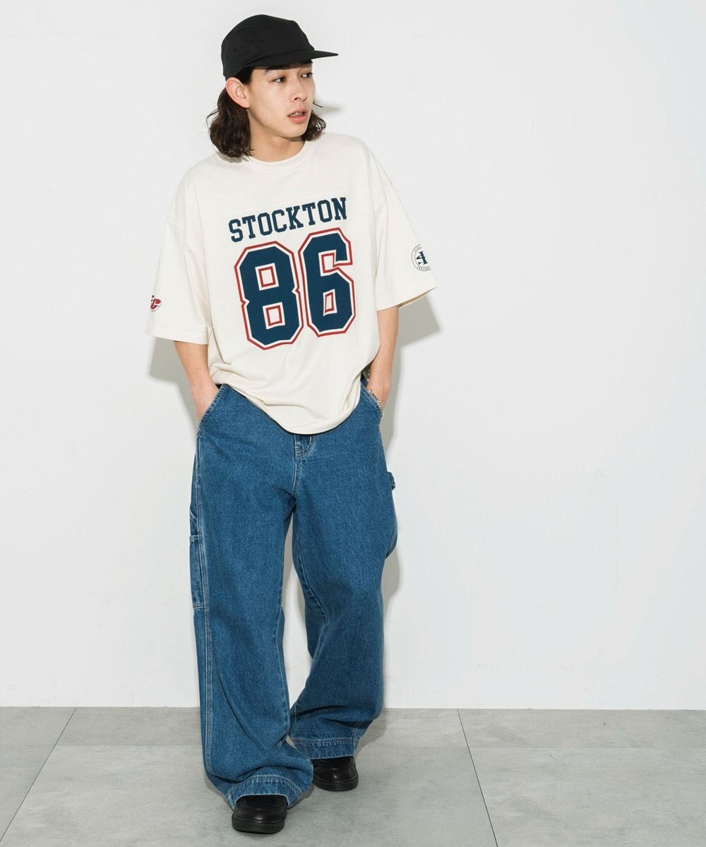 WEGO 【ユニセックス着用ITEM/手洗い可/MLサイズ】フットボールBIG　T（S） 