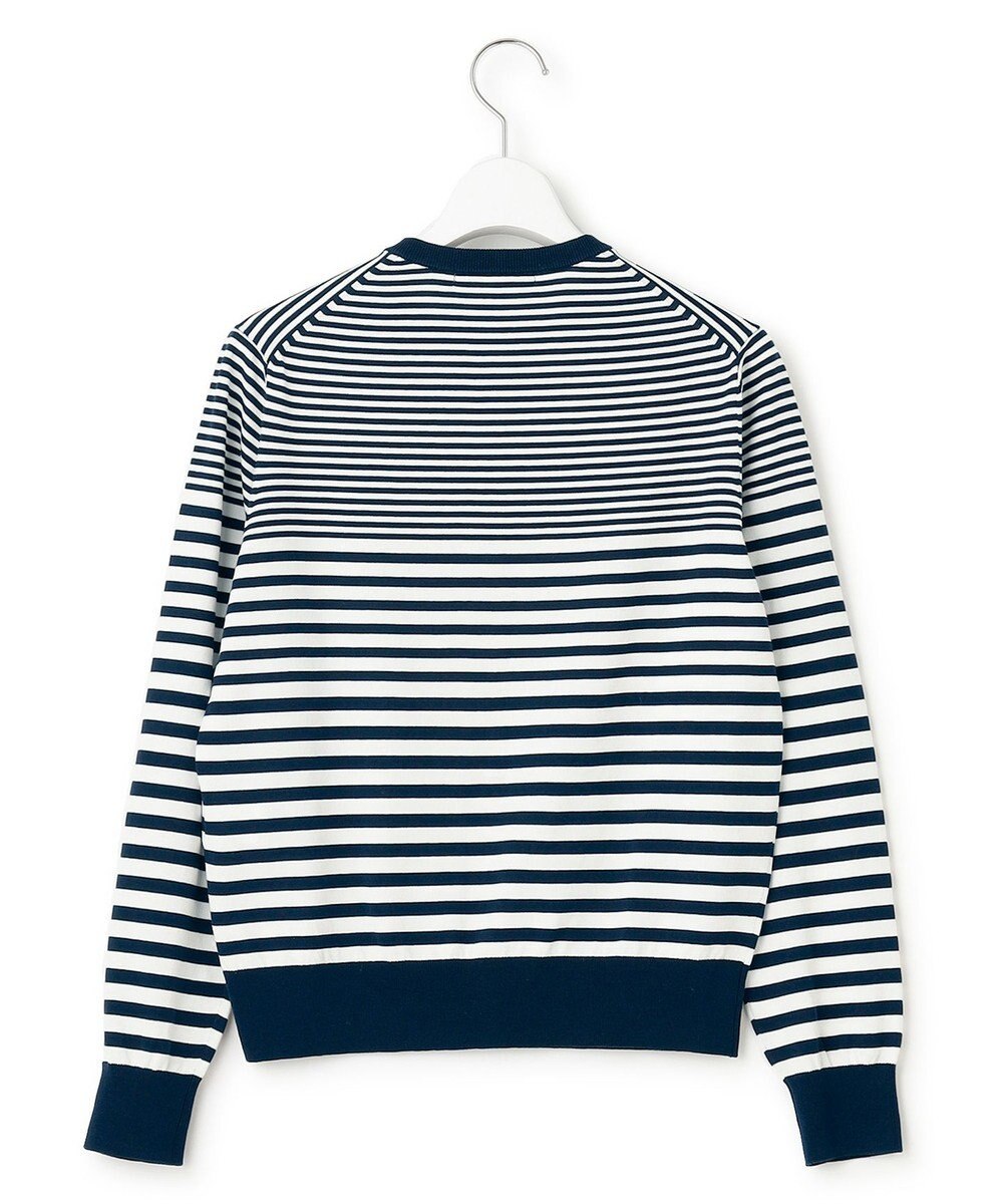 23区 S 【洗える】プレミアムビオコットン ボーダー カーディガン 