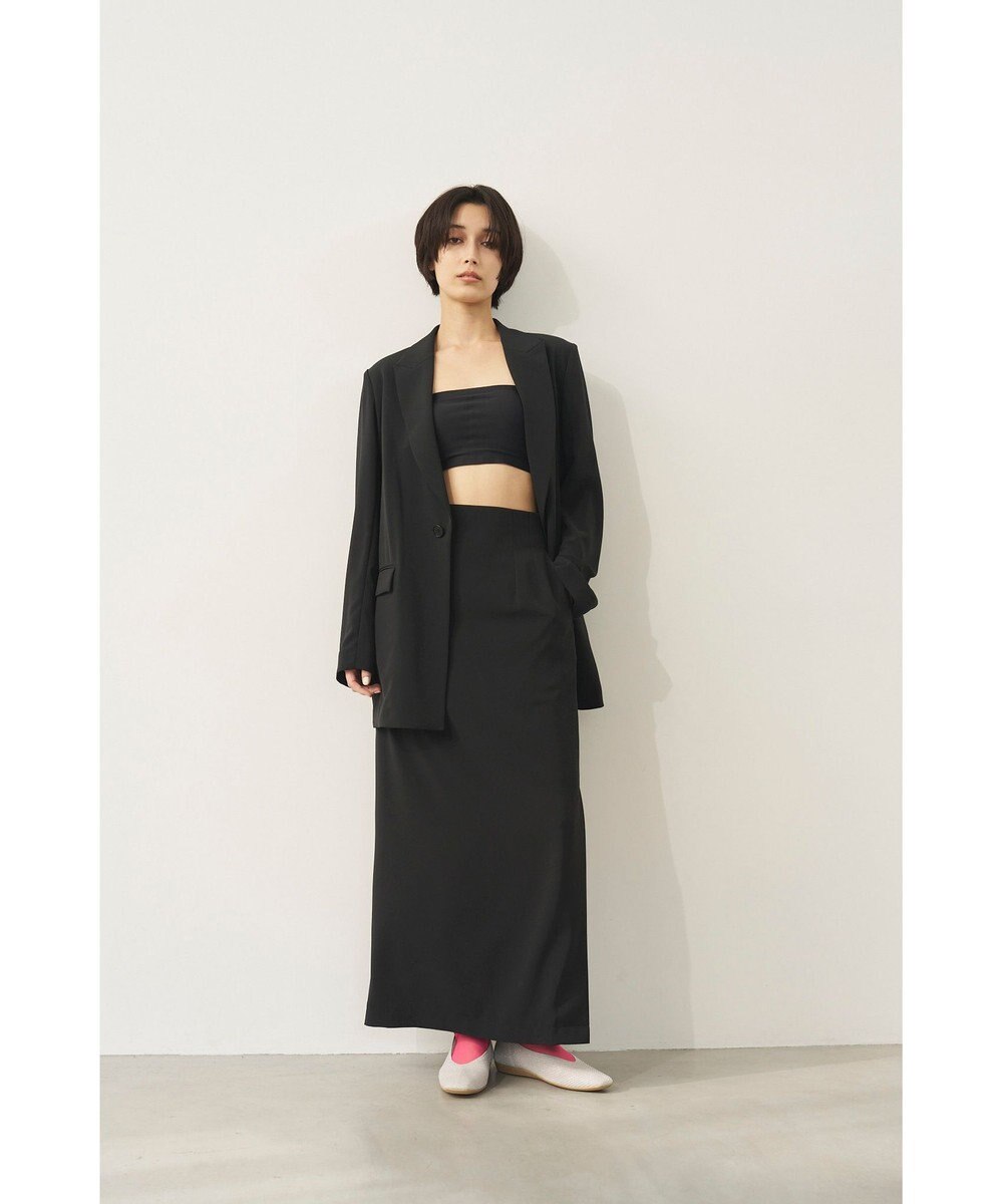 steppi シースルー スクエア パンプス 