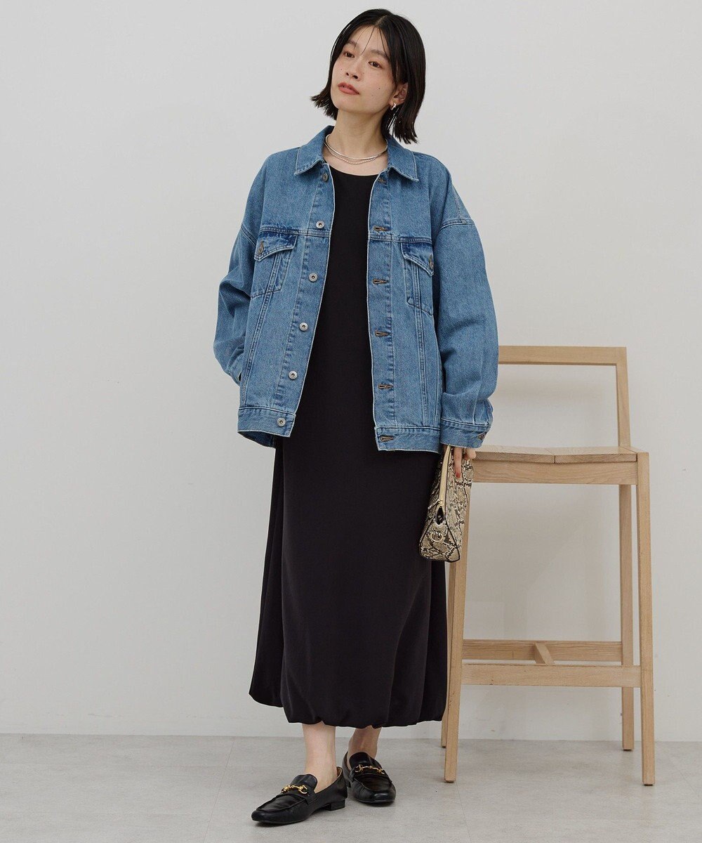 AMERICAN HOLIC 【イージーケア】バルーンワンピース 