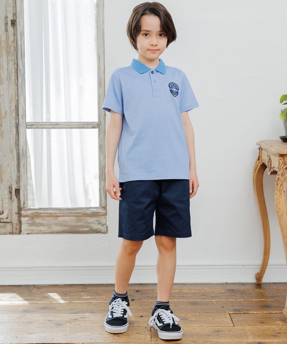 J.PRESS KIDS 【100-130cm】エンブレムポロシャツ 