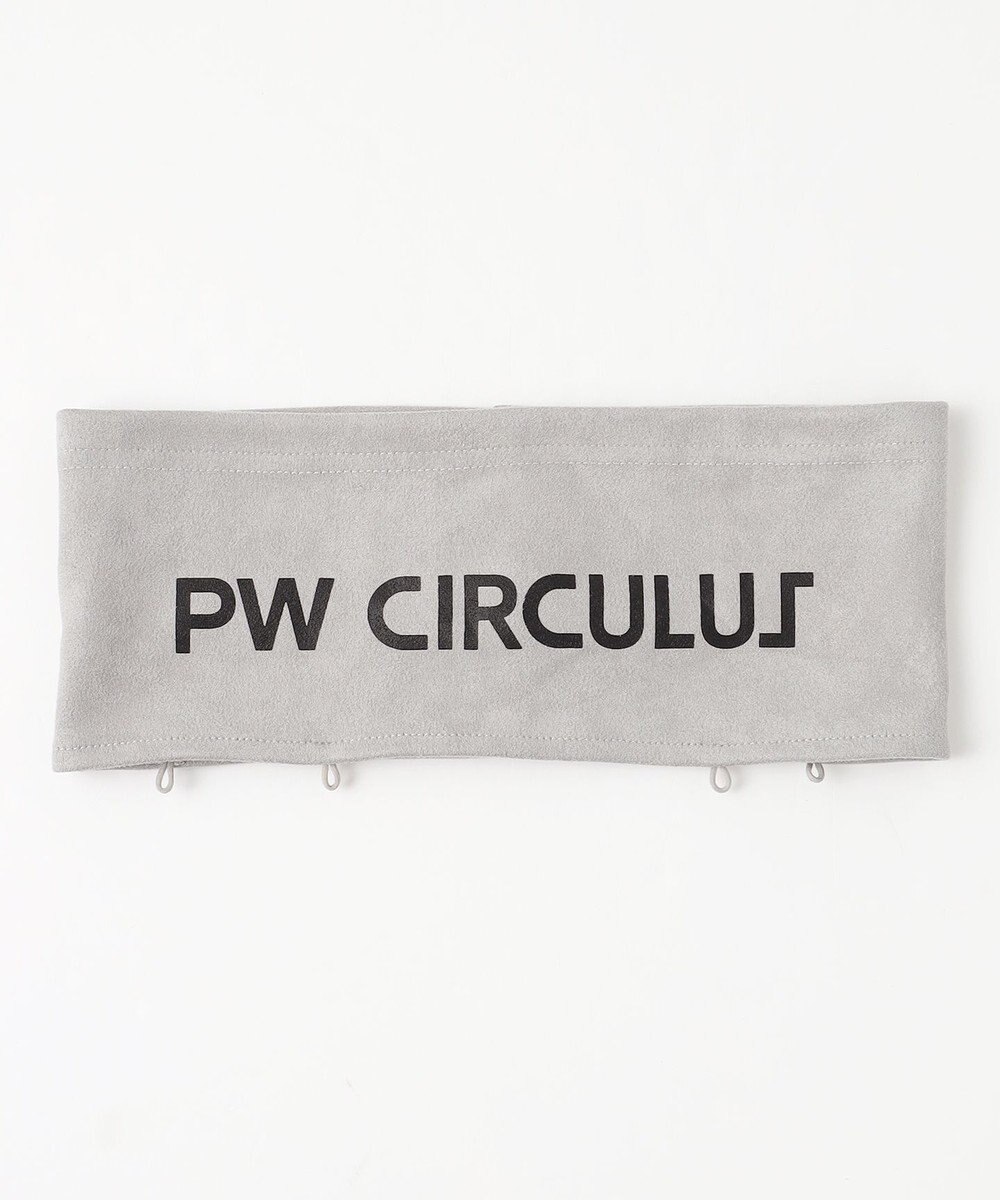 PW CIRCULUS 2025 NEW！【手洗い洗濯可】【MEN】キャットグラフィック スエードライク デタッチャブルフーディ ゴルフ 