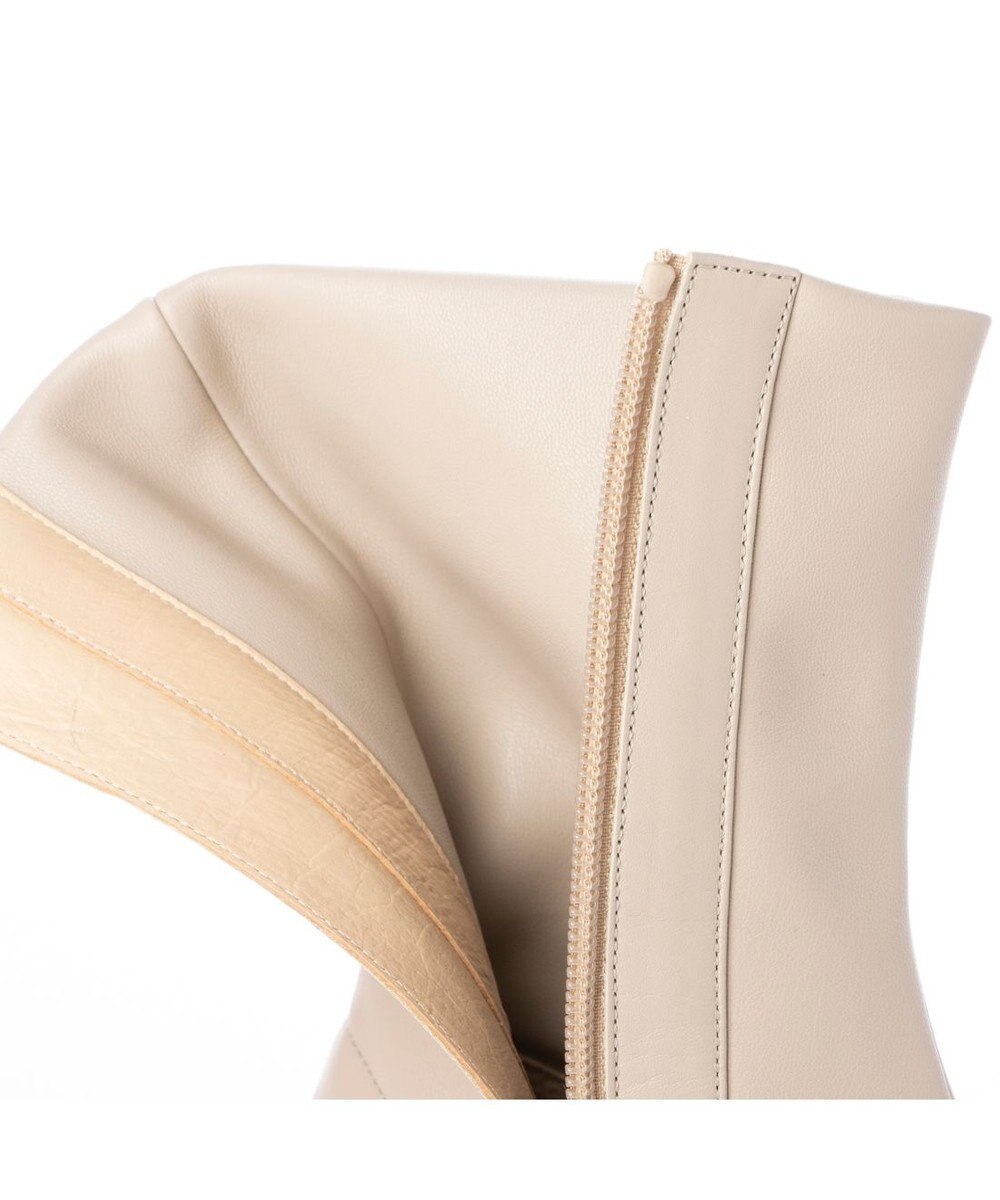 MODE ET JACOMO <MODE ET JACOMO>スクエアトゥストレッチショートブーツ 