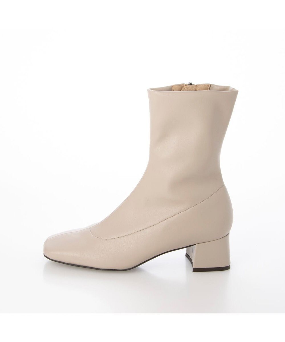 MODE ET JACOMO <MODE ET JACOMO>スクエアトゥストレッチショートブーツ 