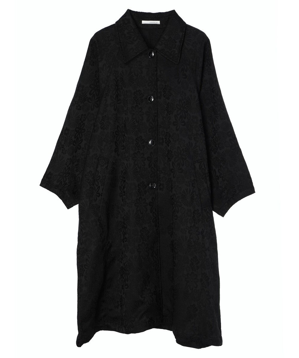 Green Parks ・ＥＬＥＮＣＡＲＥ　ＤＵＥ　ジャカードステンカラーコート 