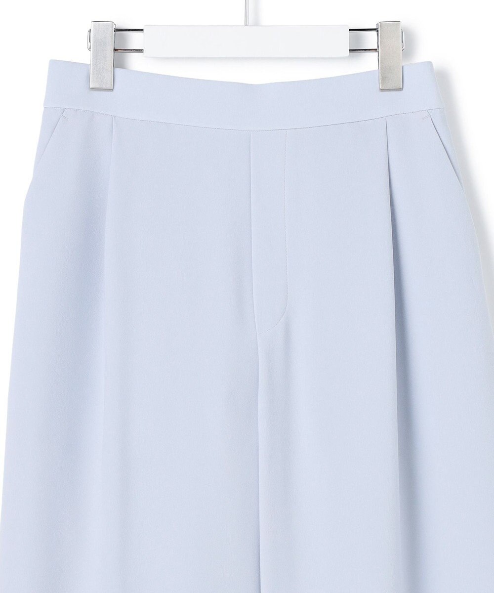 23区 【WEB&一部店舗限定】ストレッチジョーゼット ワイドパンツ 