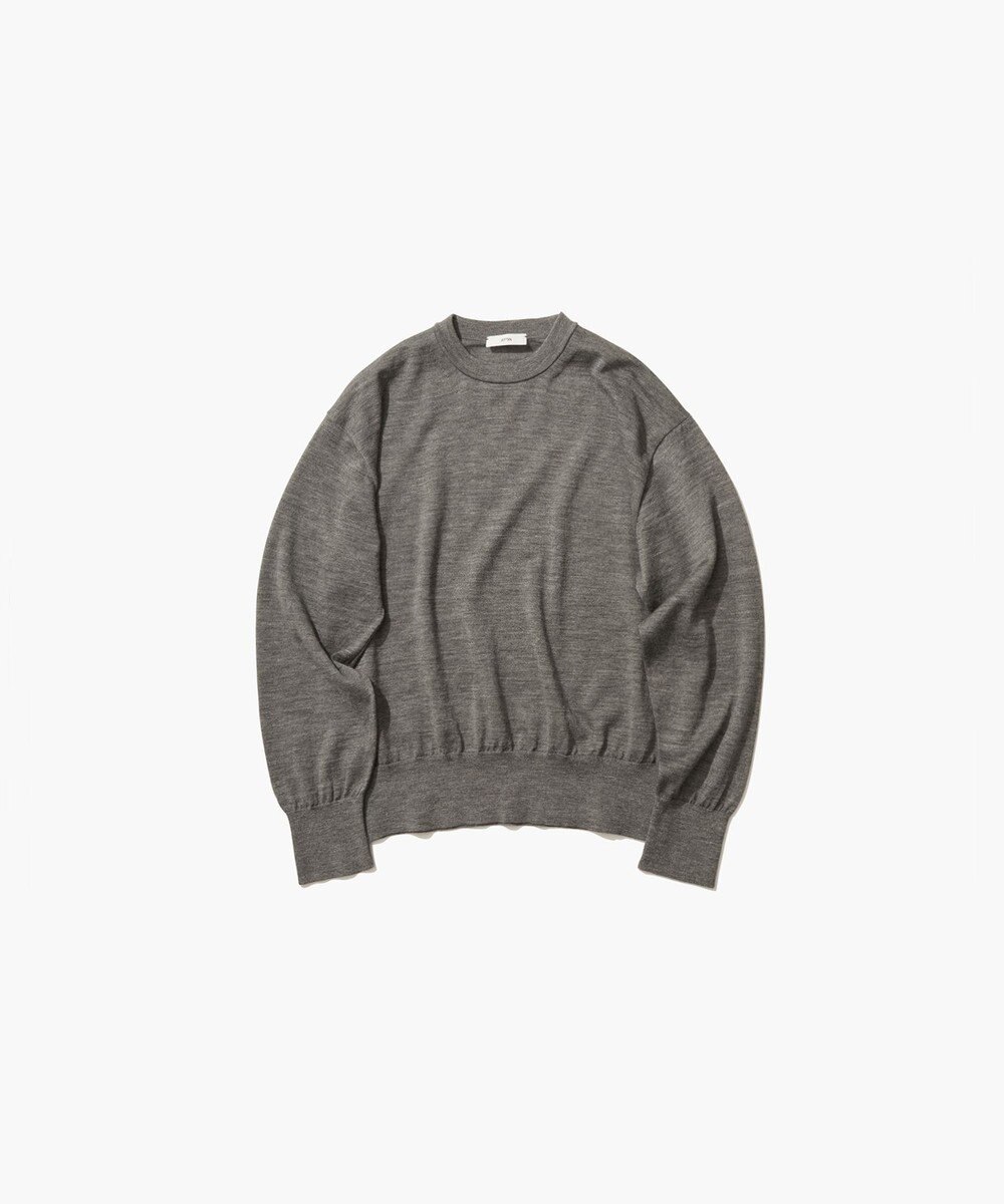 ATON RAMIE WOOL | クルーネックセーター 