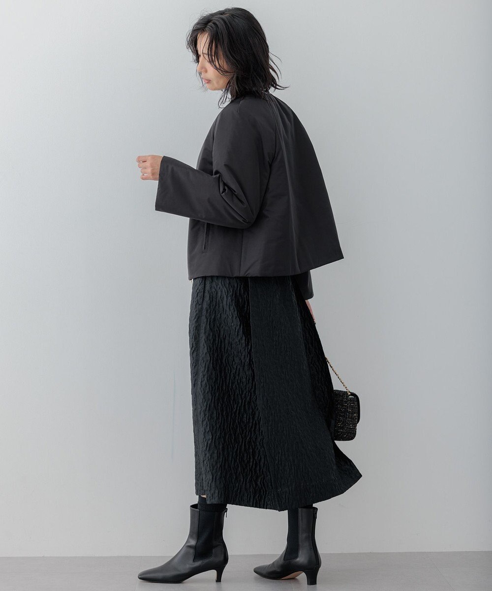 23区 S 【23区×Oggiコラボ /撥水加工】中綿 パディングタフタ ジャケット 