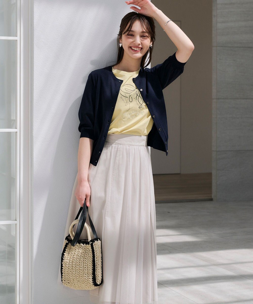 ANY SIS 【2WAY】ライトチュールリバーシブル スカート 