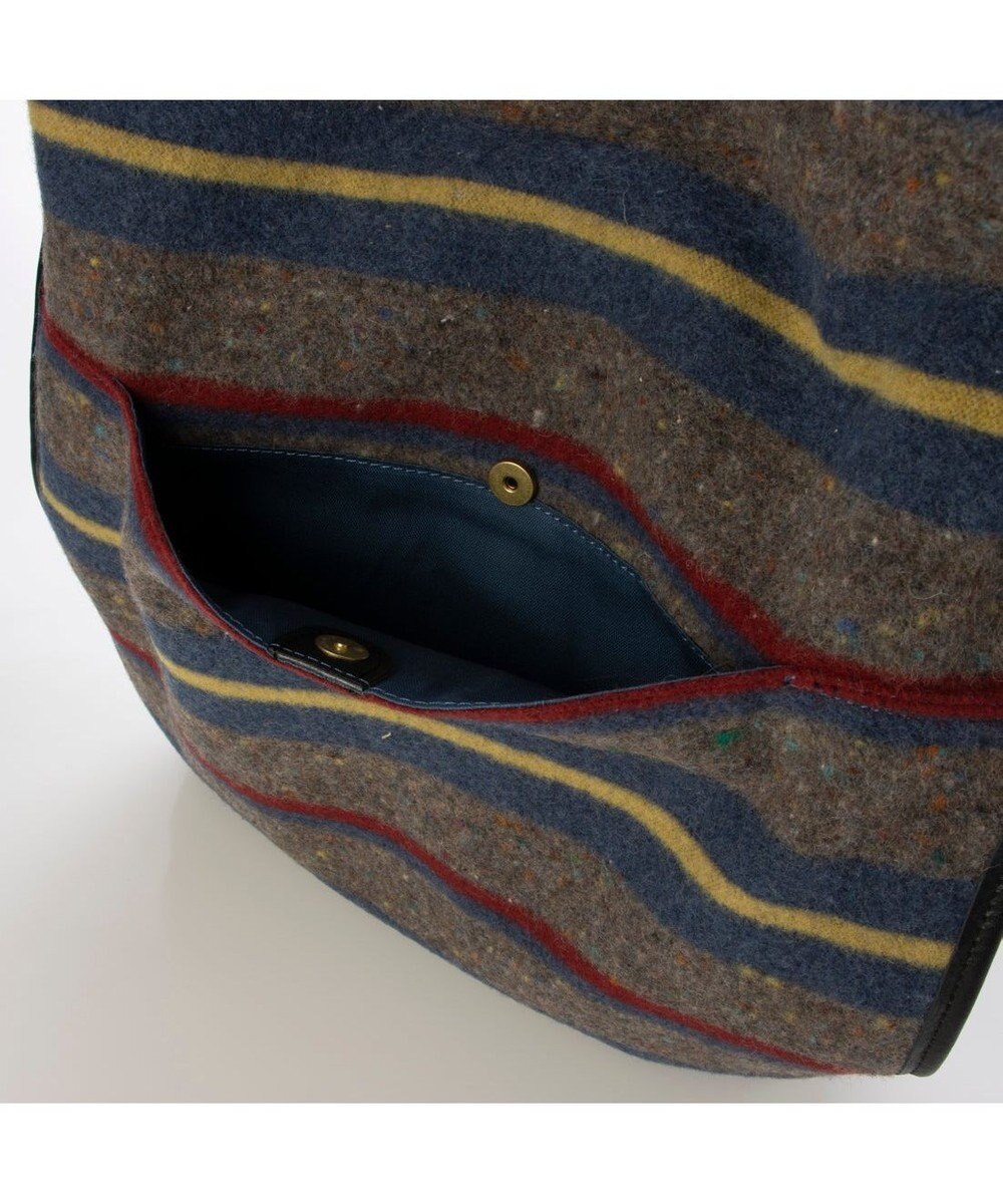 UNBILLION ペルケ perche / モバイルショルダー付きリサイクルウールトート 