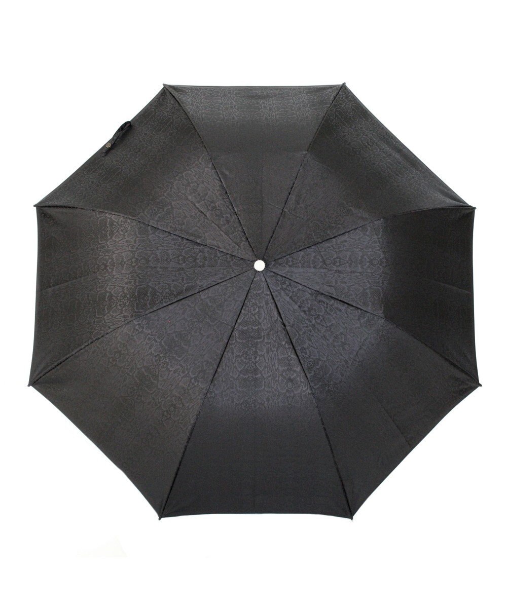 槇田商店 monotone パイソン ブラック 折りたたみ傘 