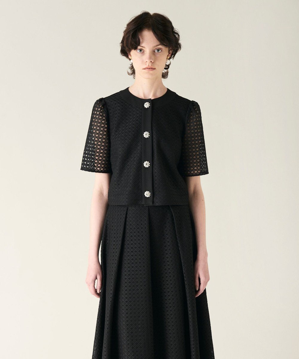 GRACE CONTINENTAL レースショートトップ 