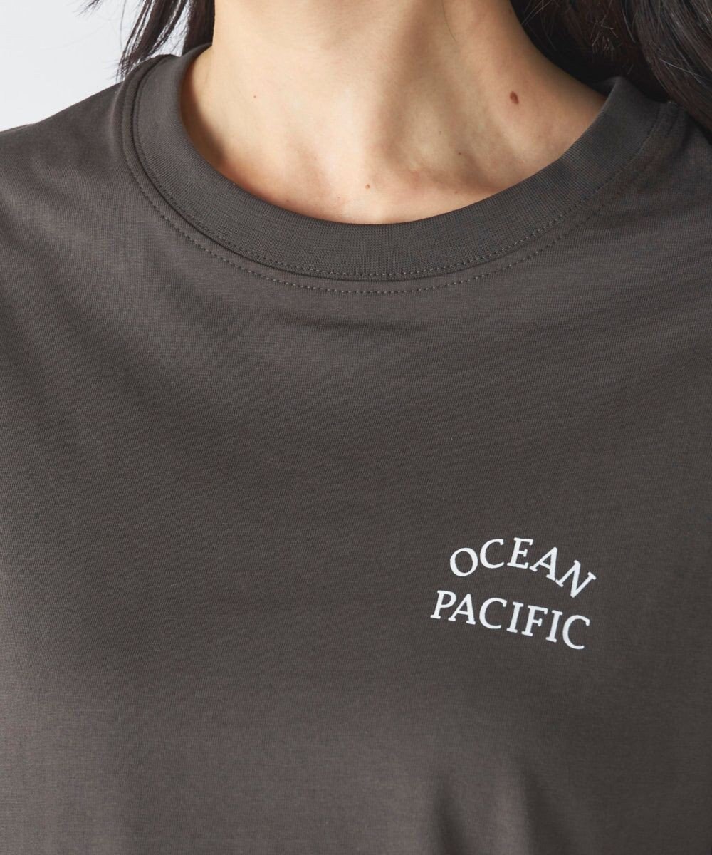 OP／FILA 【Ocean Pacific】タイポグラフィバックプリントTシャツ 