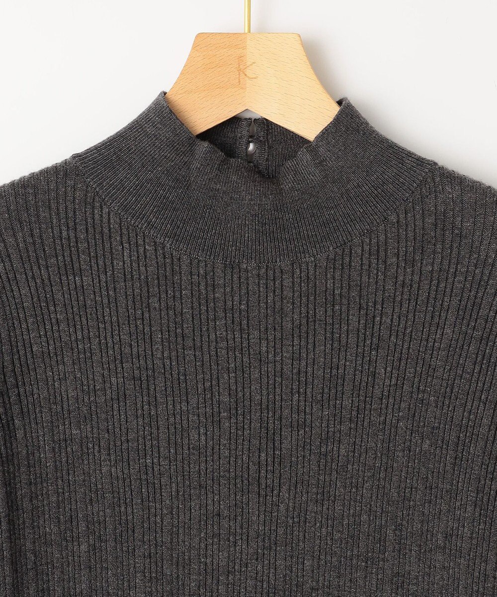 組曲 リブハイネック  ニット 
