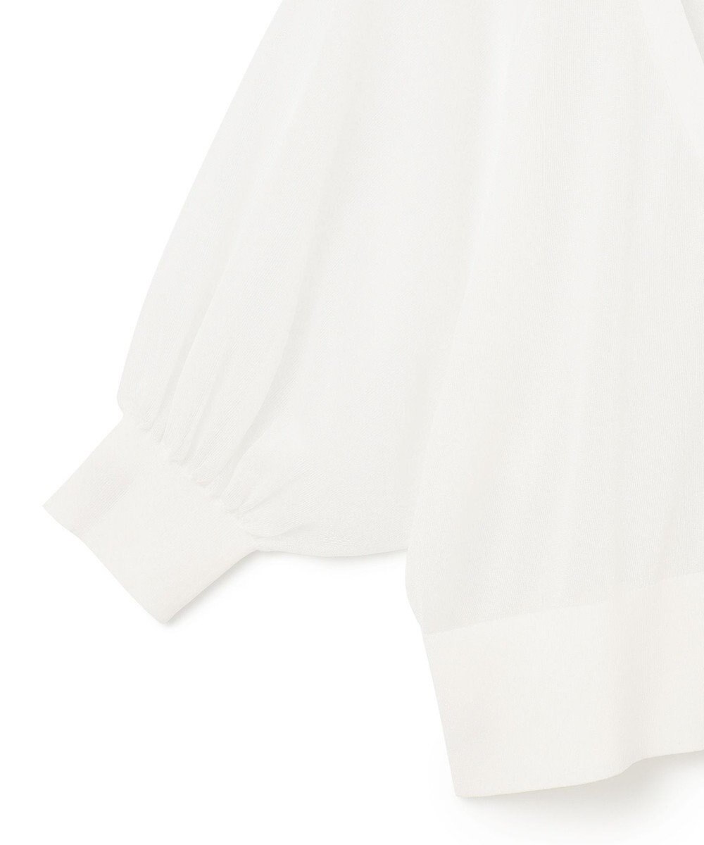 GRACE CONTINENTAL ラメシアードルマンニットカーディガン 