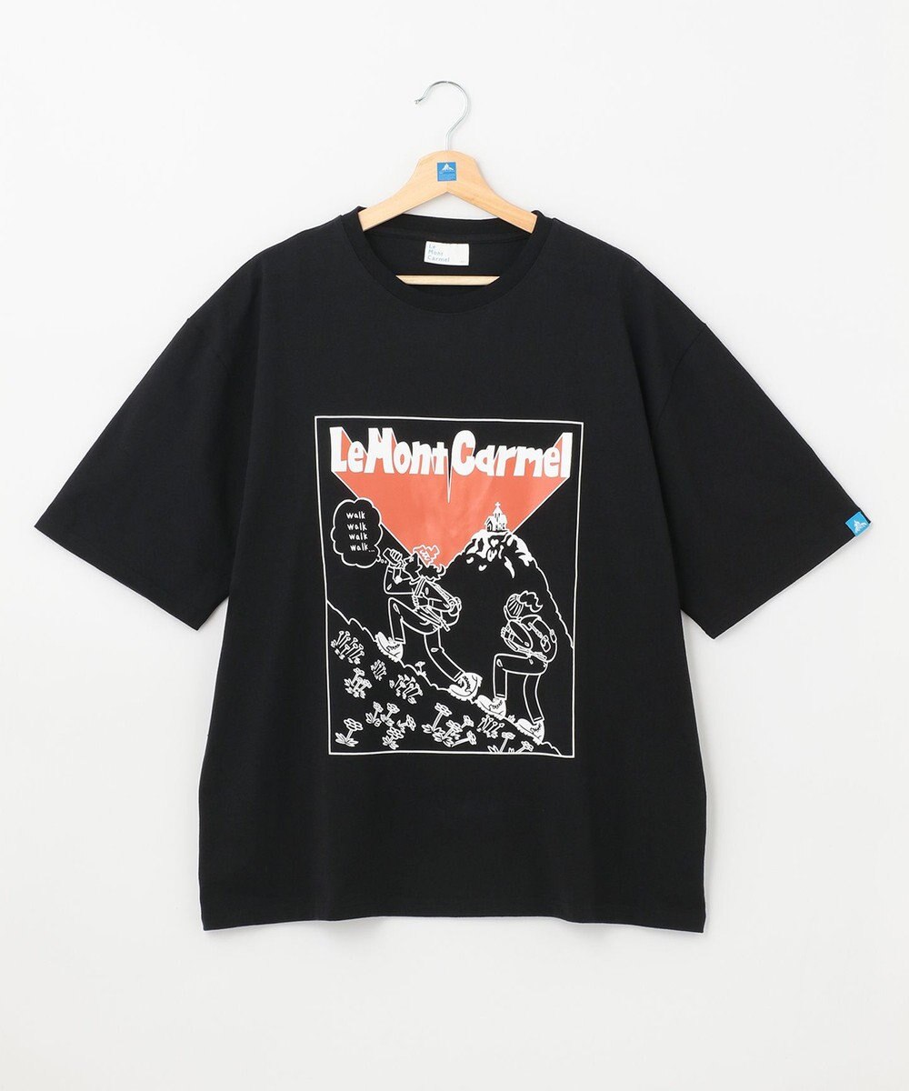 SHARE PARK MENS 【UNISEX】UVカット アートコラボTシャツ〈HIKING〉 