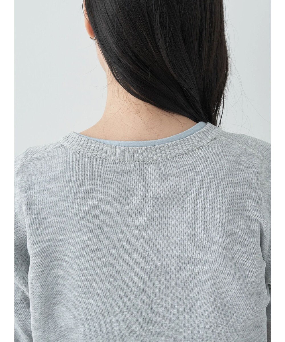 earth music&ecology シアークルーカーディガン 