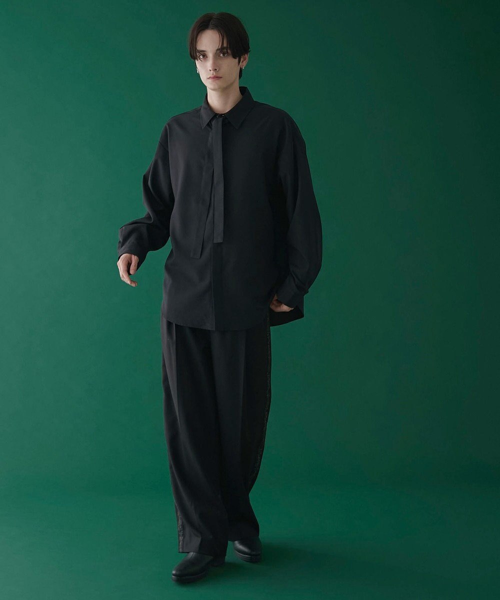 WEGO ボウタイシャツ(LS) 